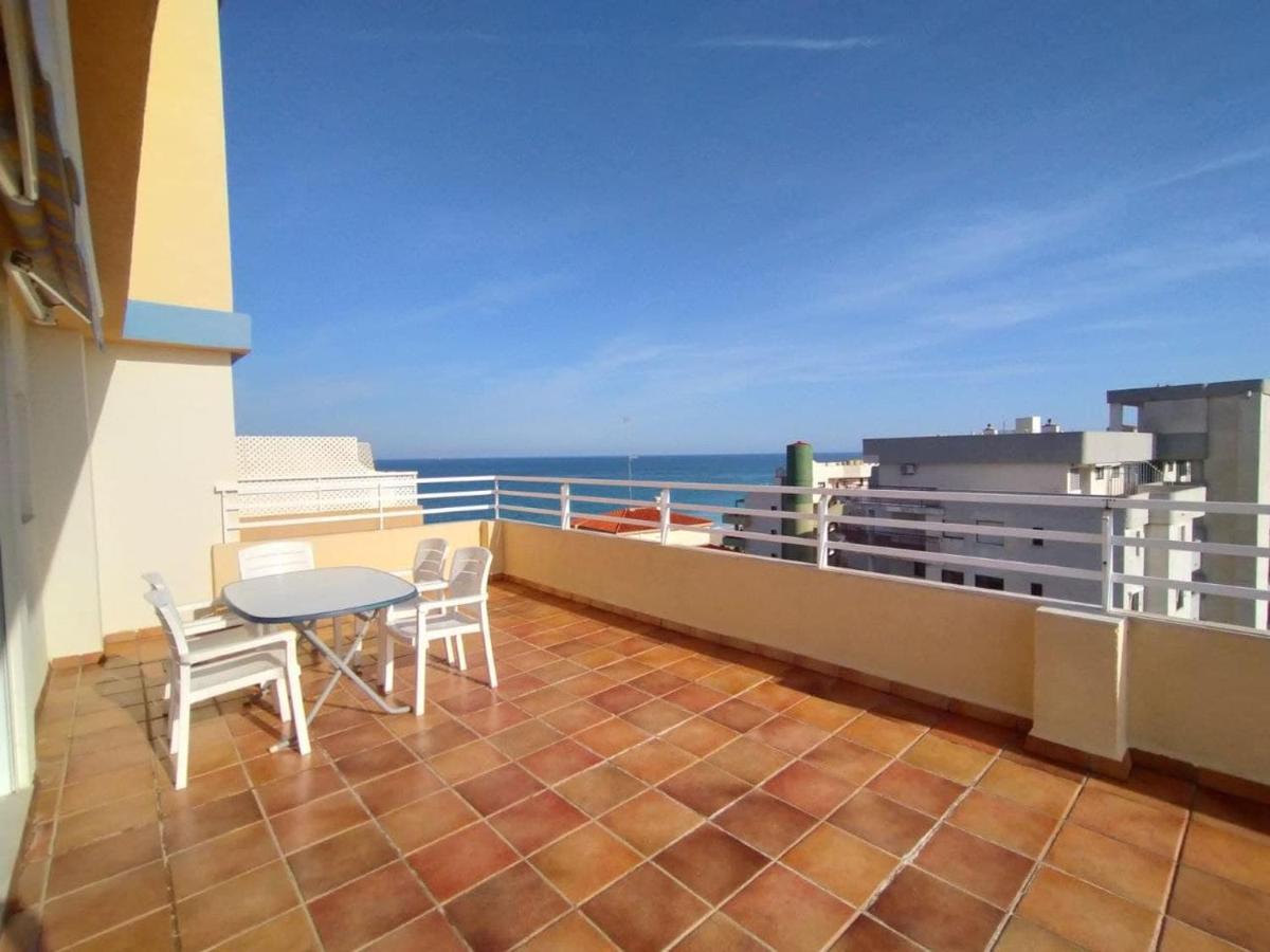 Ferienwohnung Precioso Atico Con Aire Acondicionado Y Piscina Peñíscola Exterior foto