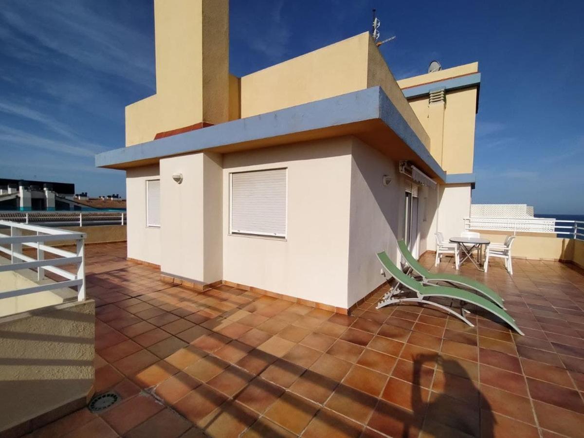 Ferienwohnung Precioso Atico Con Aire Acondicionado Y Piscina Peñíscola Exterior foto