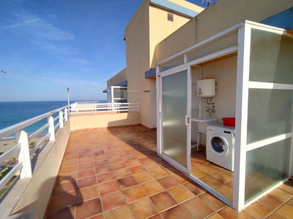 Ferienwohnung Precioso Atico Con Aire Acondicionado Y Piscina Peñíscola Exterior foto