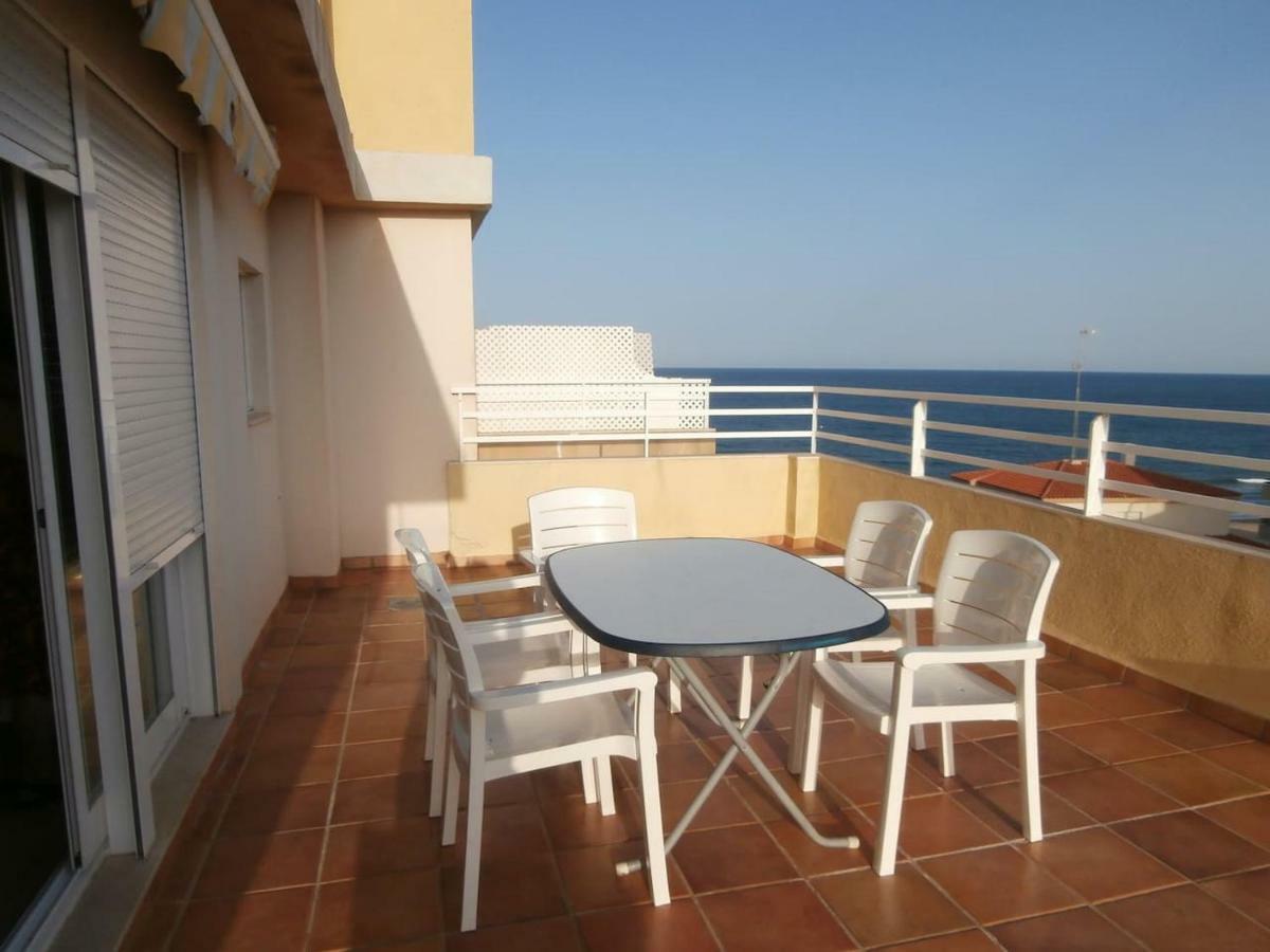 Ferienwohnung Precioso Atico Con Aire Acondicionado Y Piscina Peñíscola Exterior foto