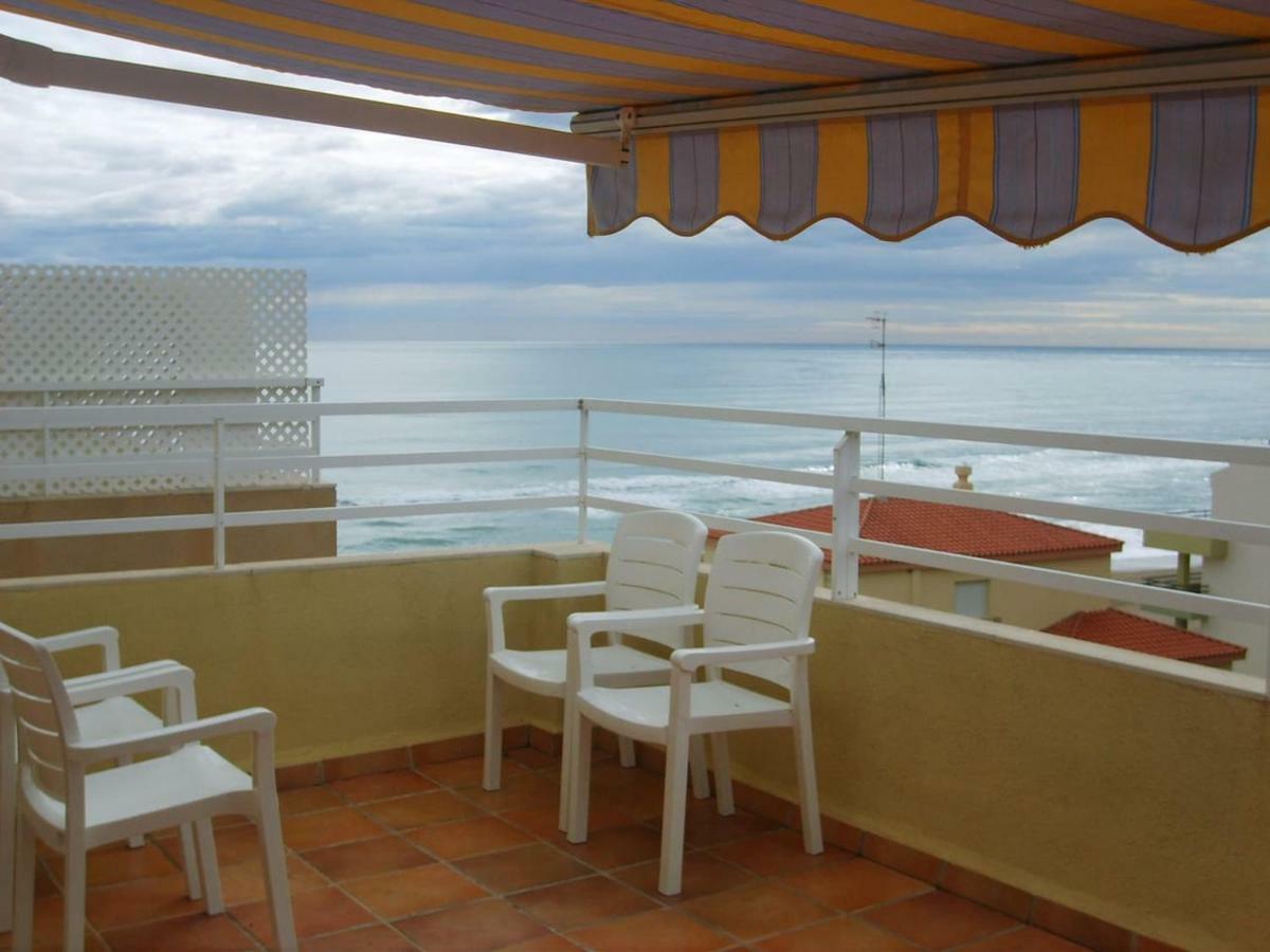 Ferienwohnung Precioso Atico Con Aire Acondicionado Y Piscina Peñíscola Exterior foto